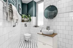Bath tile photo scandinavian style