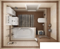 Bathroom shape design