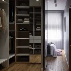 Dressing room in a room 18 sq m layout photos your own