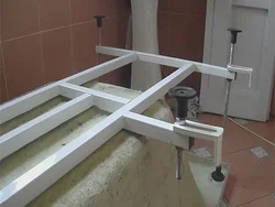 Küvet fotoşəkili üçün metal çərçivə