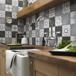 Patchwork kitchen design