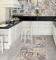 Patchwork mətbəx dizaynı