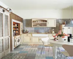 Patchwork kitchen design