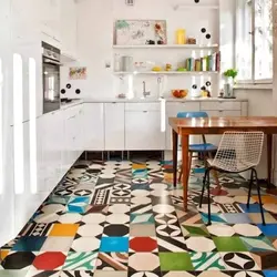 Patchwork kitchen design