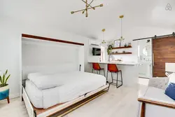 Mənzil Dizayn Mətbəx Studio Yataq Otağı