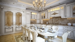 Rococo Kitchens In The Interior Style