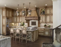 Rococo kitchens in the interior style