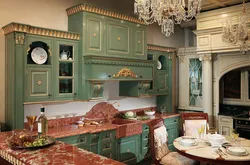 Кухни рококо в интерьере стиль