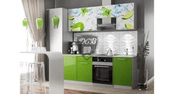 Lime color in kitchen design