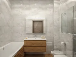 Marble and wood bath real photos