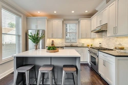 Kitchen design in contemporary style
