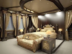Ампир интерьер спальни
