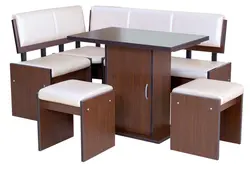 Tables chairs corners for the kitchen photo
