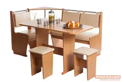 Tables chairs corners for the kitchen photo