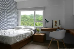 Bedroom interior for one person