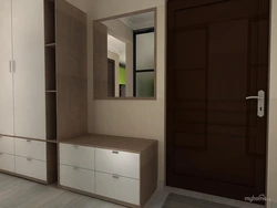 Hallway 7 square meters photo