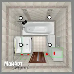 Ташкили мебел дар ҳаммом акс