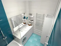 Arrangement of furniture in the bathroom photo