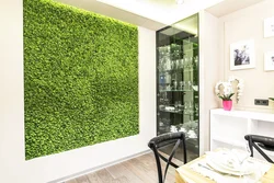 Moss in kitchen design