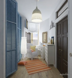 Mediterranean hallway interior