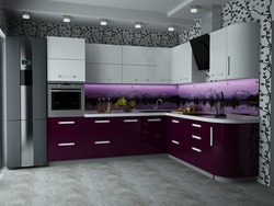 Glossy Plastic Kitchens Photos