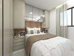 Тарҳи хоб бо гардероб 10 кв.м.