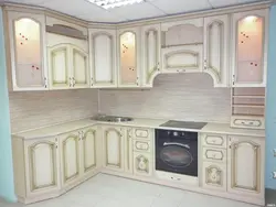 Кухни патина светлая фото дизайн