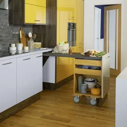 Kitchen drawing with photo all