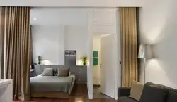 Curtains for the bedroom and living room photo