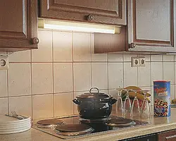 Sockets and switches in the kitchen interior