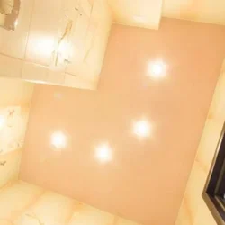Spotlights for bathroom interior