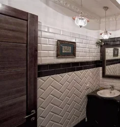 Hog tile in the bathroom photo design