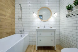 Hog tile in the bathroom photo design