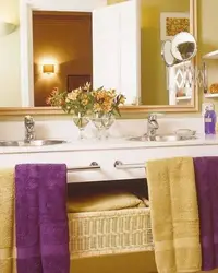 Bathroom design towel holders