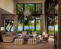 Bedroom design with access to the terrace photo