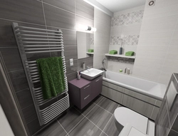 Evdə hamam 2 dizayn