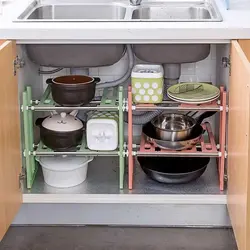 Storage in the kitchen photo how to organize