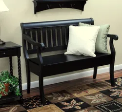 Sofa in the hallway interior