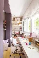 Bedroom With Balcony Design For Teenagers