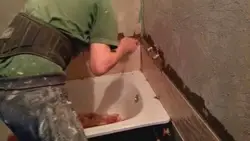 How To Lay Tiles In The Bathroom Photo