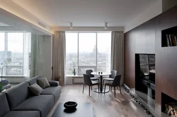 Panoramic Windows In The Apartment Photo
