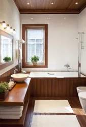 Bath design in a small house
