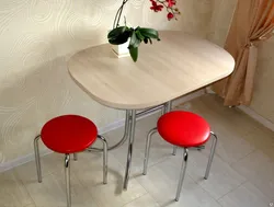 Small table for kitchen photo