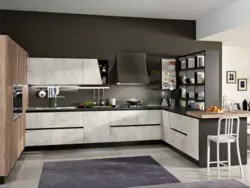 Italian kitchen design in a modern style