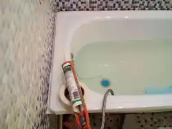 Заделать Щели Ванны Фото