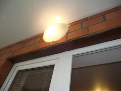 Photo of lamps on the loggia