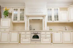 Kitchen facades in classic style photo