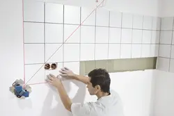 How to lay tiles in a bathtub photo