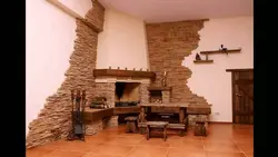 Finishing the kitchen with flexible stone photo