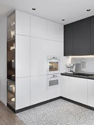 White Glass Kitchen Photo